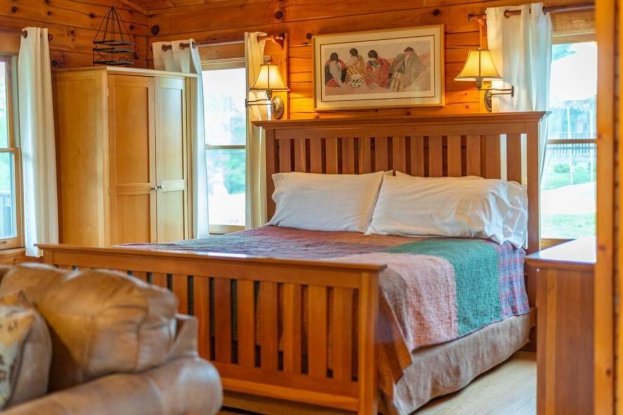 Log Cabin Stunning Mountain Views On 12 Acres Candler Dış mekan fotoğraf