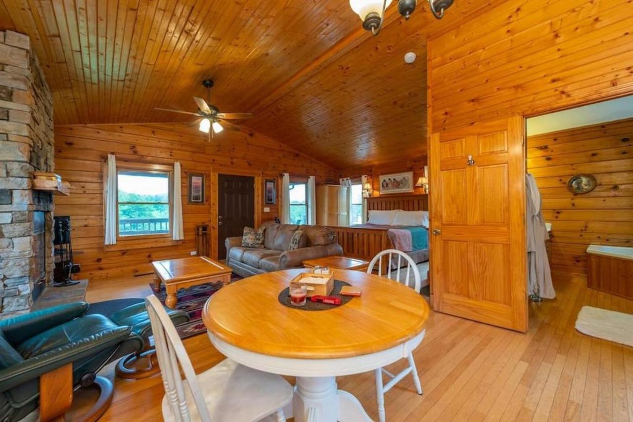 Log Cabin Stunning Mountain Views On 12 Acres Candler Dış mekan fotoğraf